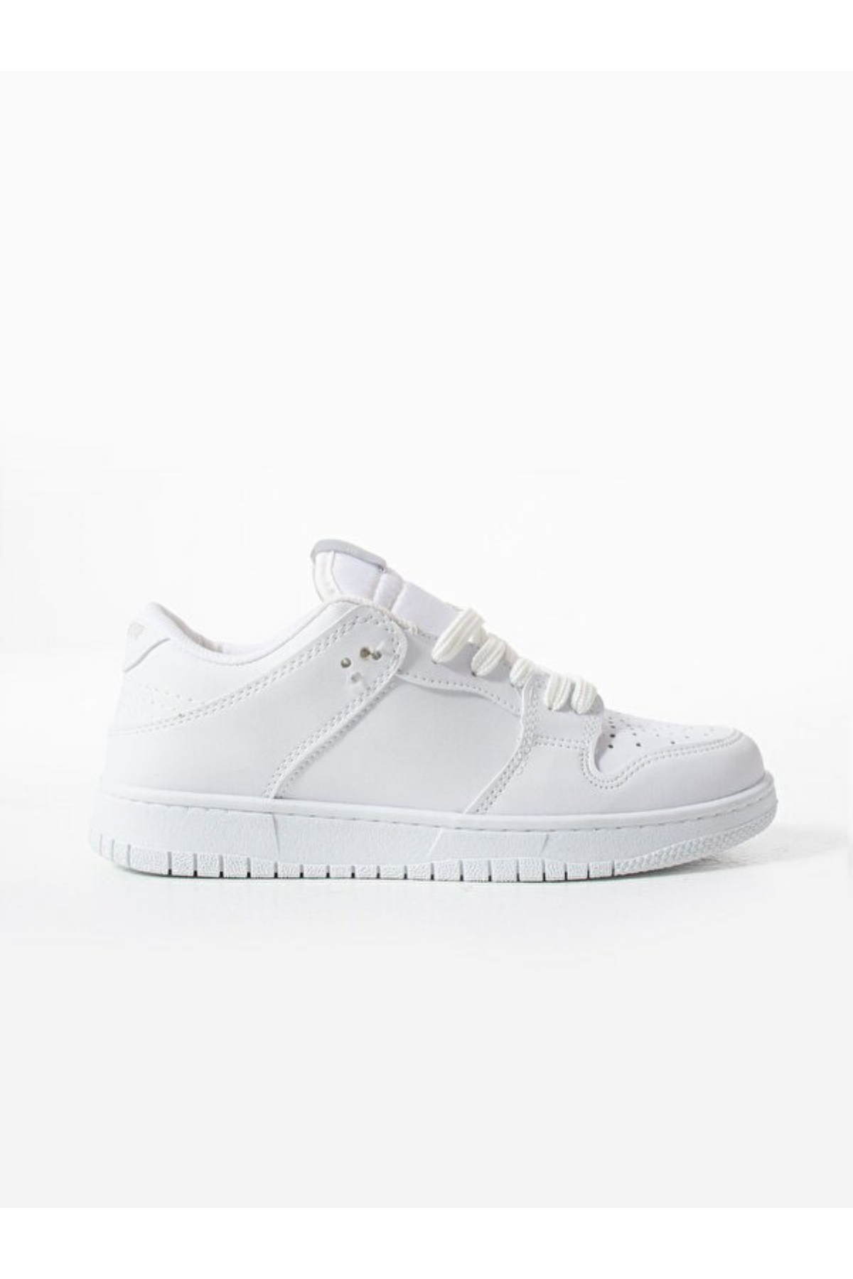 Sandrush Low Top Dayanıklı Rahat Unisex Günlük Sneaker Ayakkabı – Beyaz Beyaz