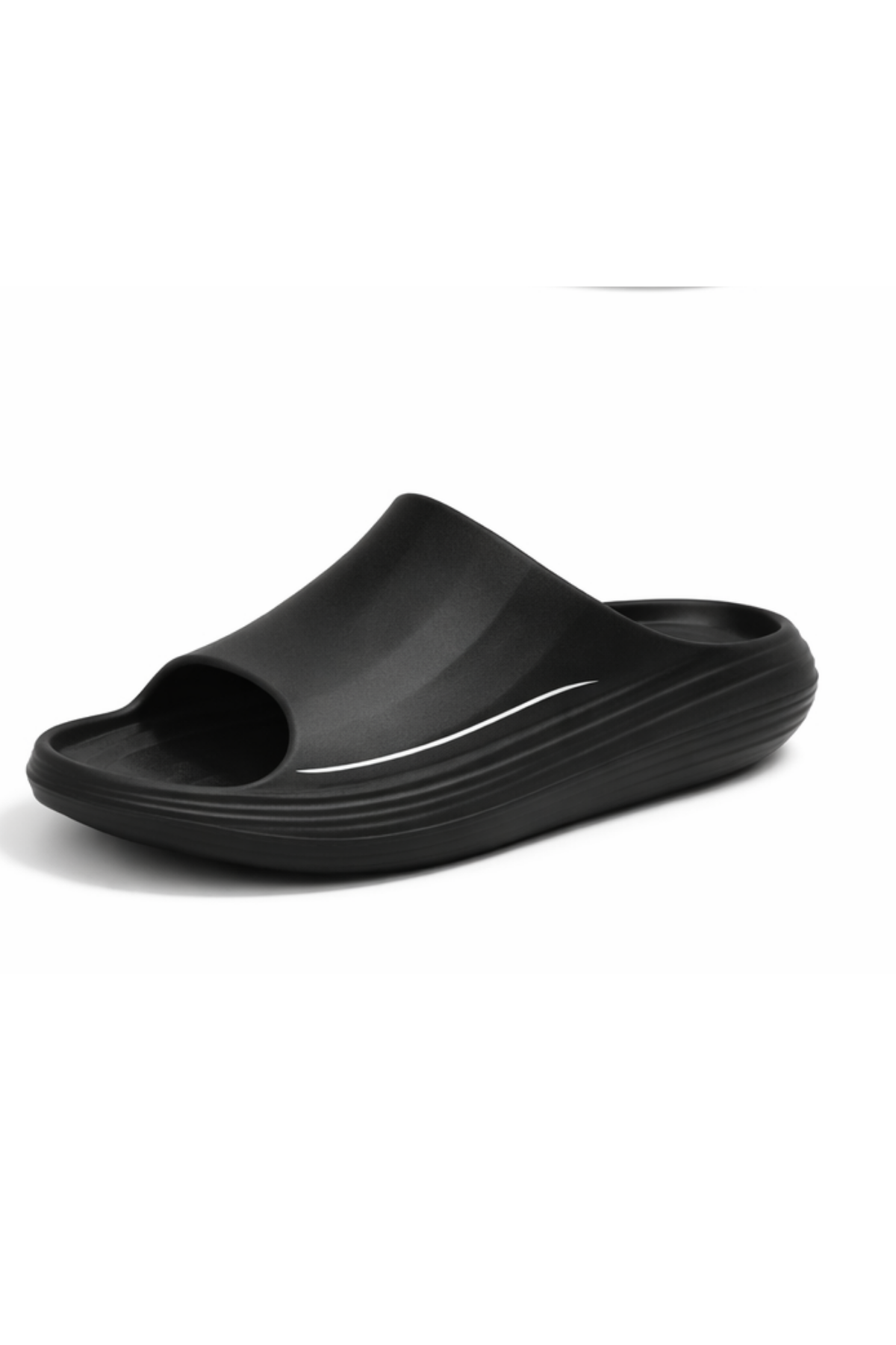 Reaction Yeni Sezon Erkek Kadın Siyah EVA Terlik –  Kaymaz Taban, Günlük Rahat Terlik