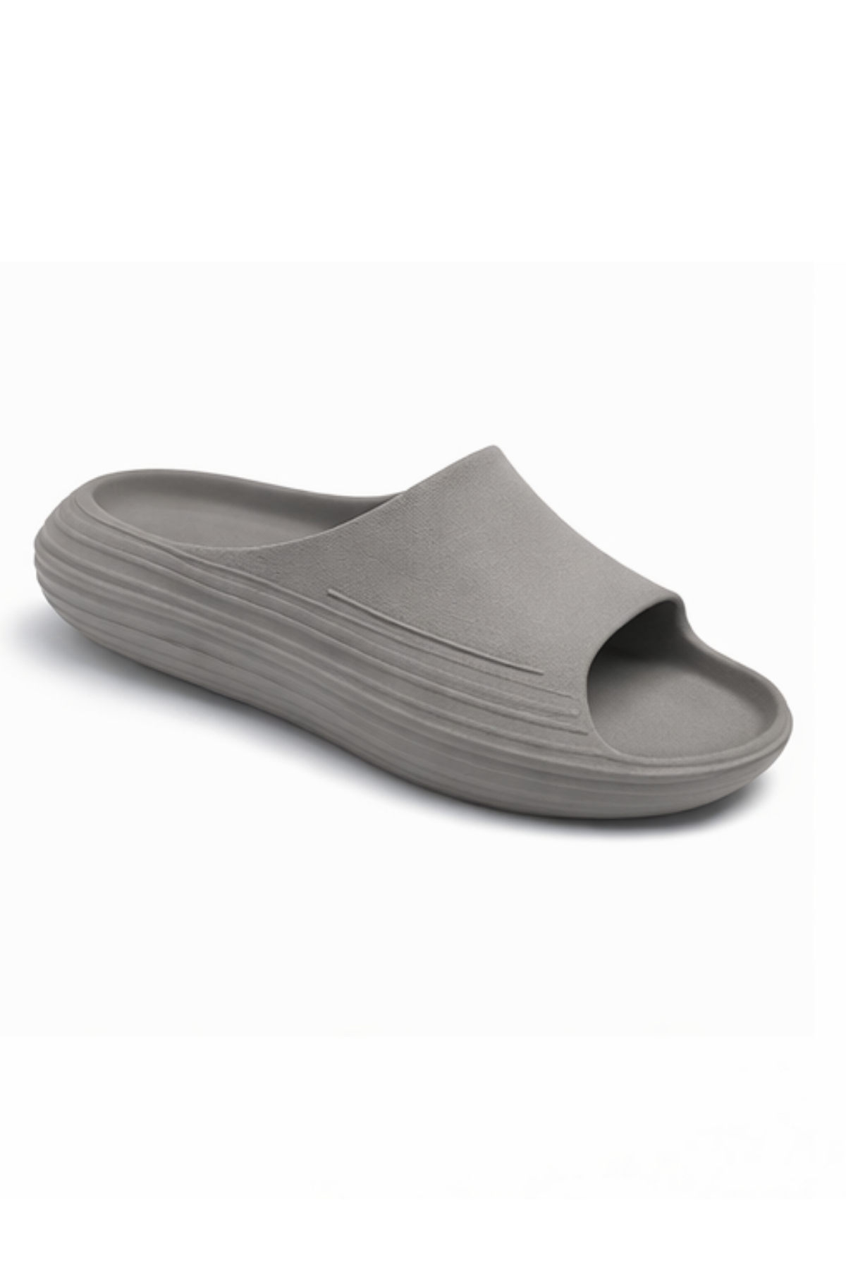 Reaction Yeni Sezon Erkek Kadın Gri EVA Terlik –  Kaymaz Taban, Günlük Rahat Terlik