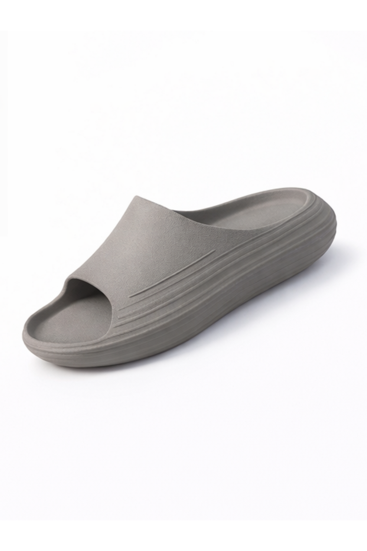 Reaction Yeni Sezon Erkek Kadın Gri EVA Terlik –  Kaymaz Taban, Günlük Rahat Terlik