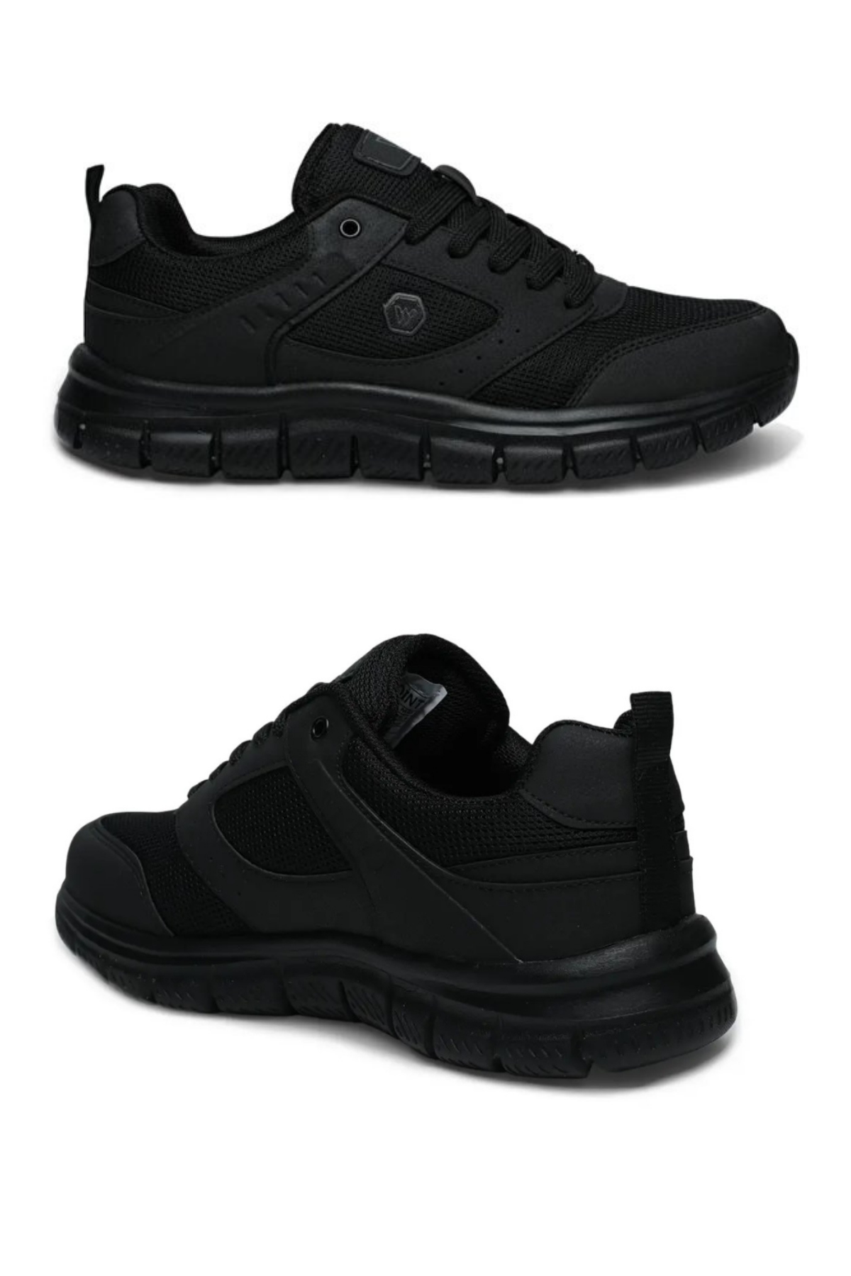 Büyük Beden Ortopedik Rahat Taban Bağcıklı Triko File Yazlık Spor Yürüyüş 45 46 47 Numara Ayakkabı Sneaker