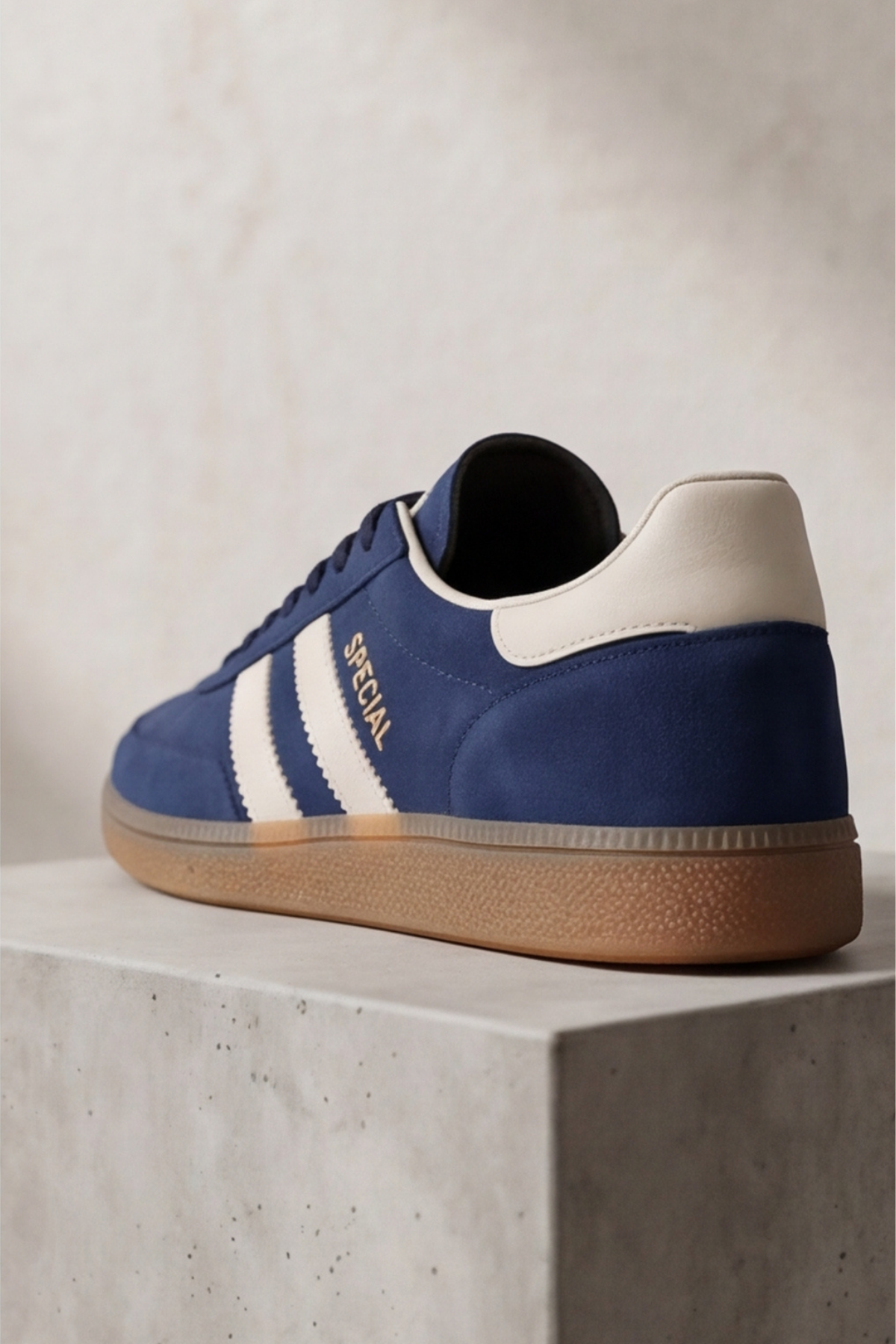 Timeless Classic Beyaz Lacivert-Bej Premium Konfor & Zamansız Stil Günlük Unisex Sneaker Ayakkabı