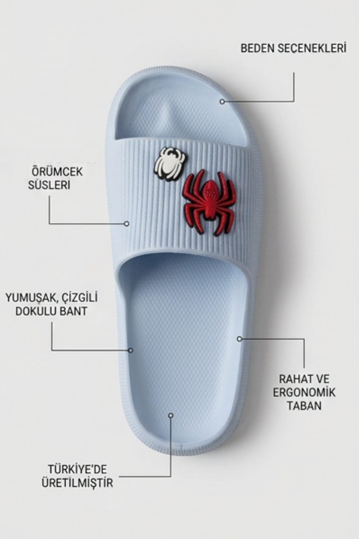 Hero-Clog Macera Serisi - Gri Maske Figürlü Erkek Çocuk - Bebek Terlik : Ultra Hafif, Anatomik İç Tabanlı ve Kaymaz Yazlık Çocuk Açık Terlik