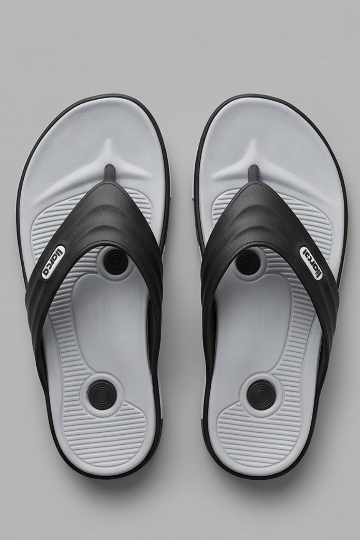 TwinSole-Flex Çift Katmanlı Anatomik Tabanlı Kaymaz ve Esnek Erkek Parmak Arası Terlik Plaj ve Günlük Terlik