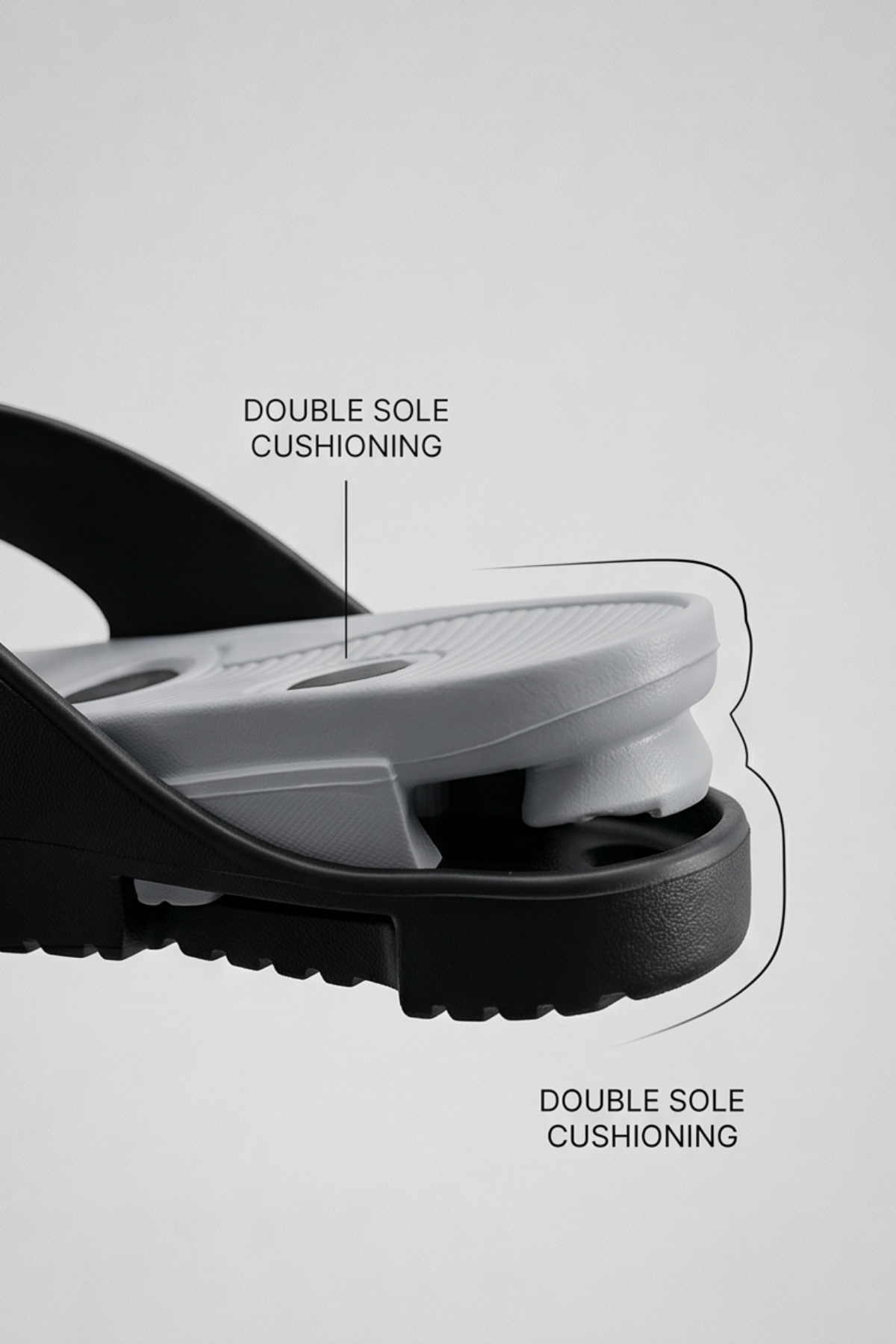 TwinSole-Flex Çift Katmanlı Anatomik Tabanlı Kaymaz ve Esnek Erkek Parmak Arası Terlik Plaj ve Günlük Terlik