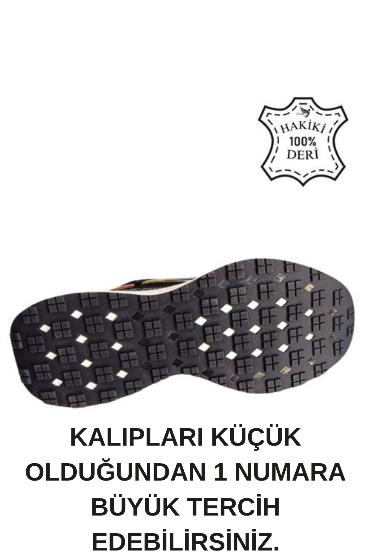 Hakiki Deri Jel Köpük Yüksek Taban Ortopedik İthal Bağcıklı Spor Ayakkabı Sneaker Dar kalıp