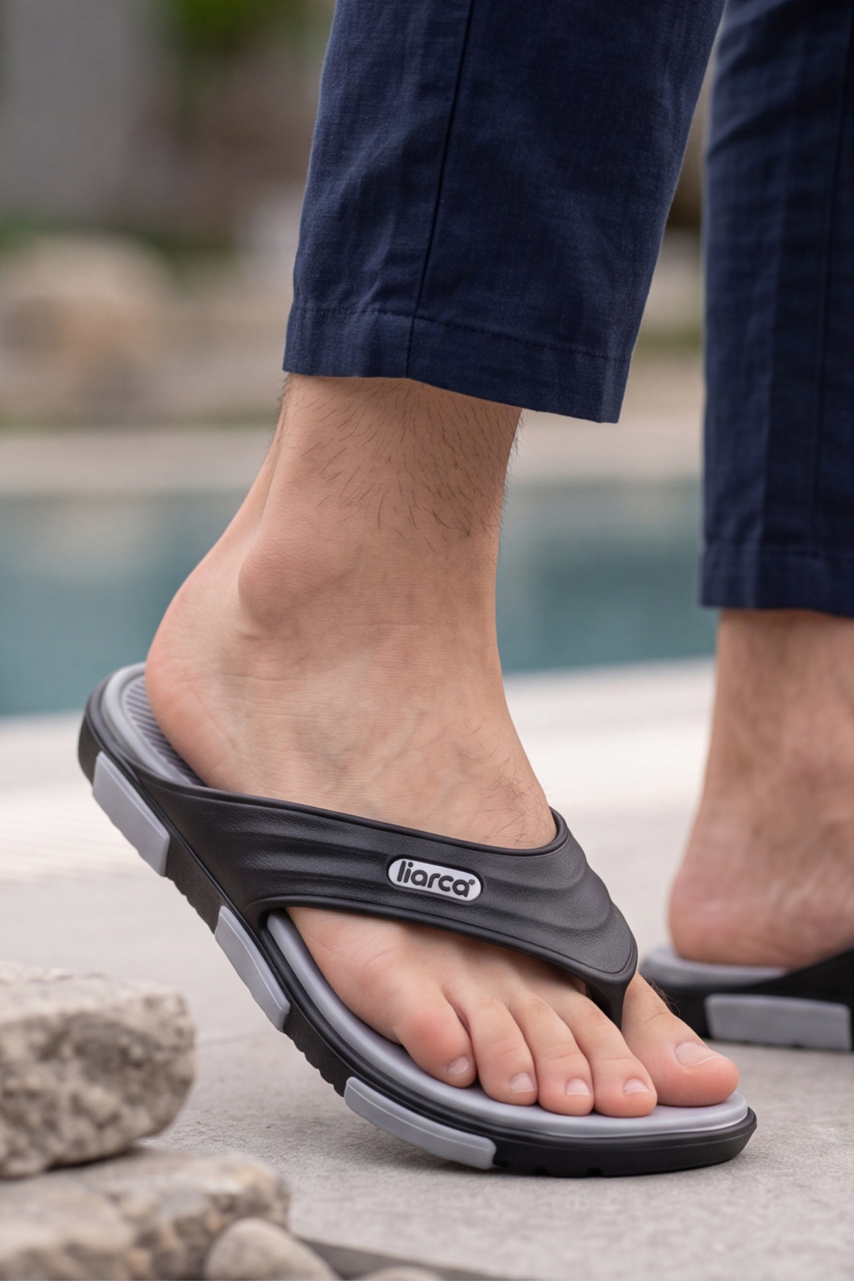 StratoWalk Bulut Tabanlı Anatomik ve Darbe Emici Unisex(36-45)Parmak Arası Terlik, Kaymaz Premium Plaj, Deniz ve Şehir Terliği