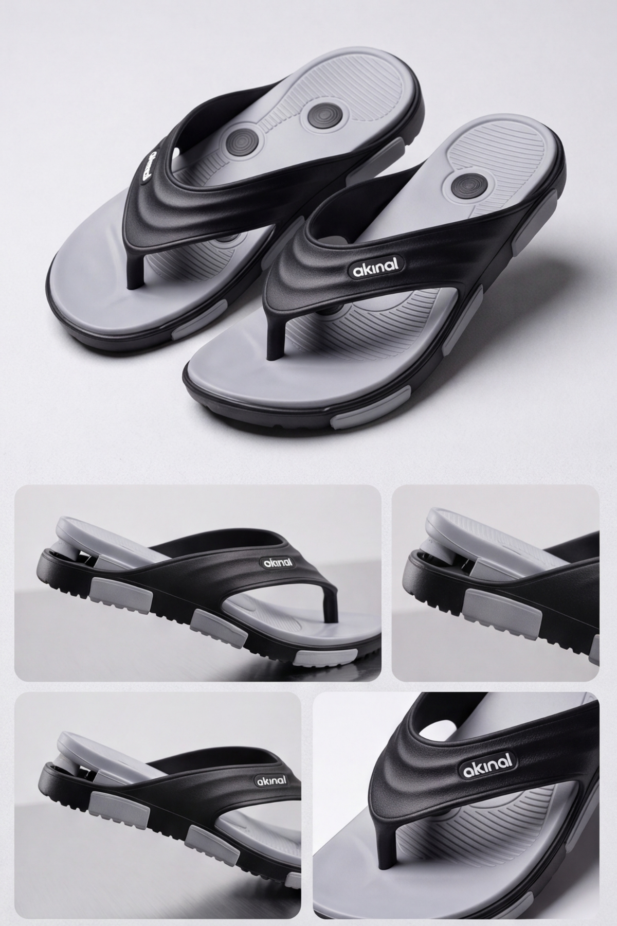 StratoWalk Bulut Tabanlı Anatomik ve Darbe Emici Unisex(36-45)Parmak Arası Terlik, Kaymaz Premium Plaj, Deniz ve Şehir Terliği