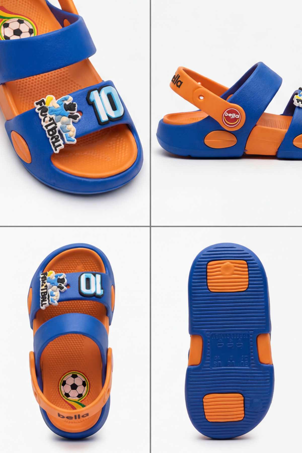 SuperNova Ultra Konfor Çift Tabanlı Ortopedik Bebek ve Çocuk Sandalet Terlik(25-30 Beden)