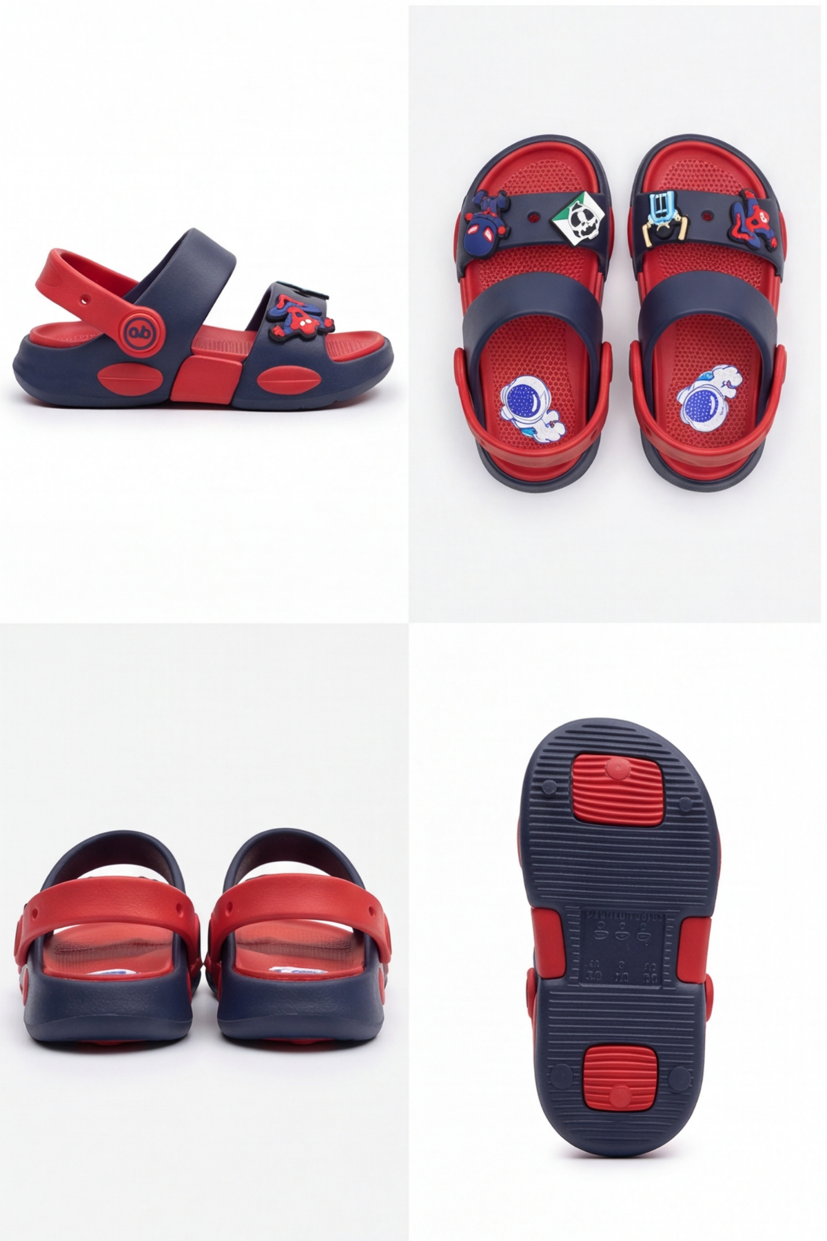 SuperNova Ultra Konfor Çift Tabanlı Ortopedik Bebek ve Çocuk Sandalet Terlik(25-36 Beden)