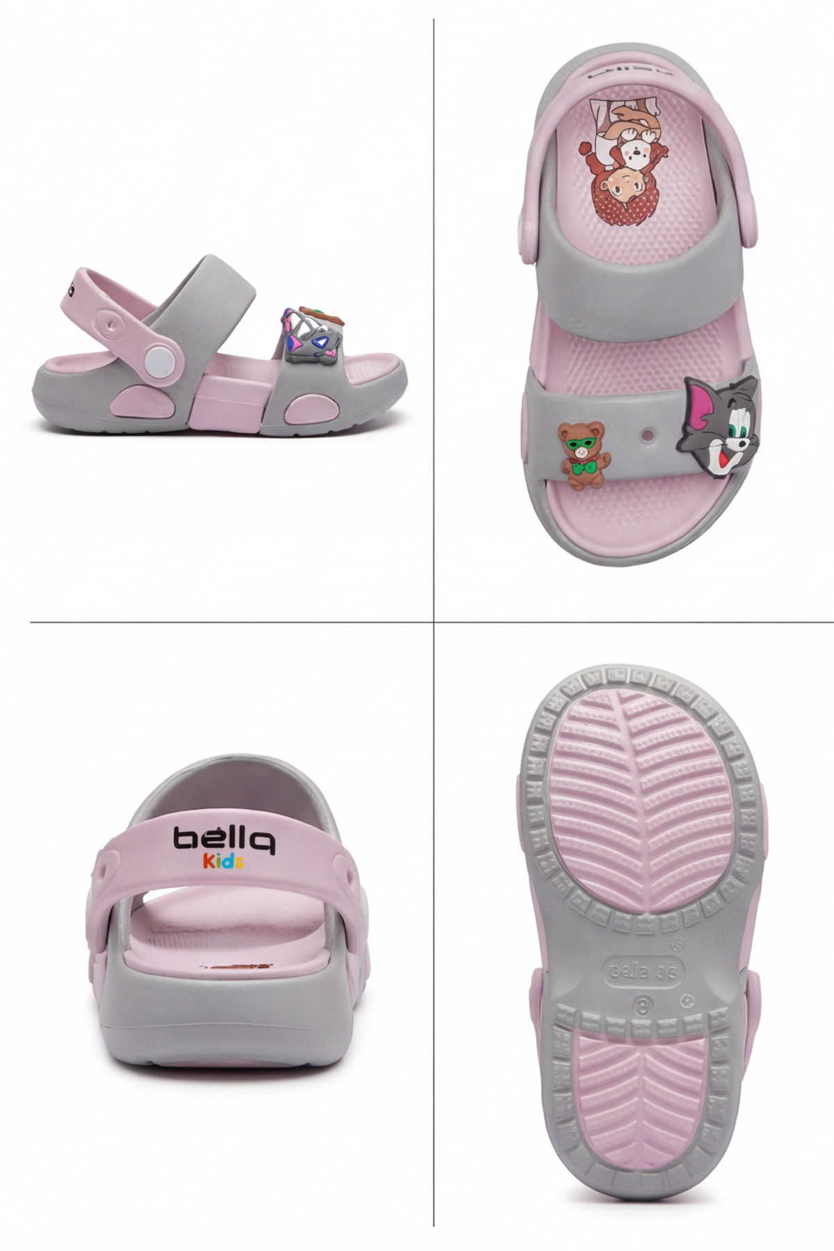 SuperNova Ultra Konfor Çift Tabanlı Ortopedik Bebek ve Çocuk Sandalet Terlik(25-36 Beden)