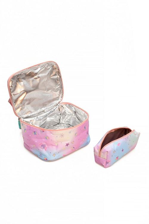 1385 3 lü Ortopedik Çok Gözlü Su Geçirmez Laptop Bölmeli Aksesuarlı Çocuk Okul Sırt Çanta