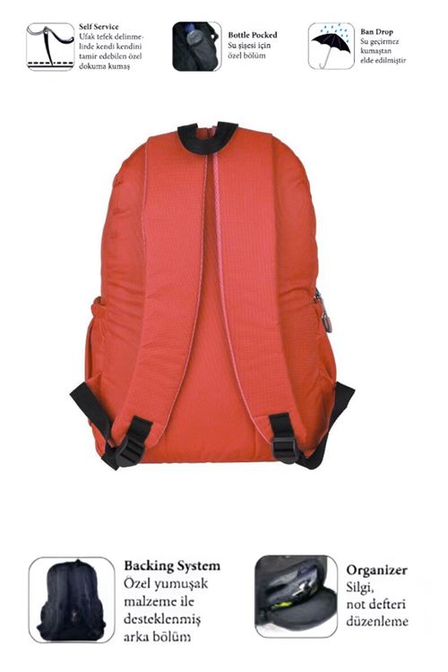 900 Ortopedik Çok Gözlü Okul & Günlük Sırt Çantası