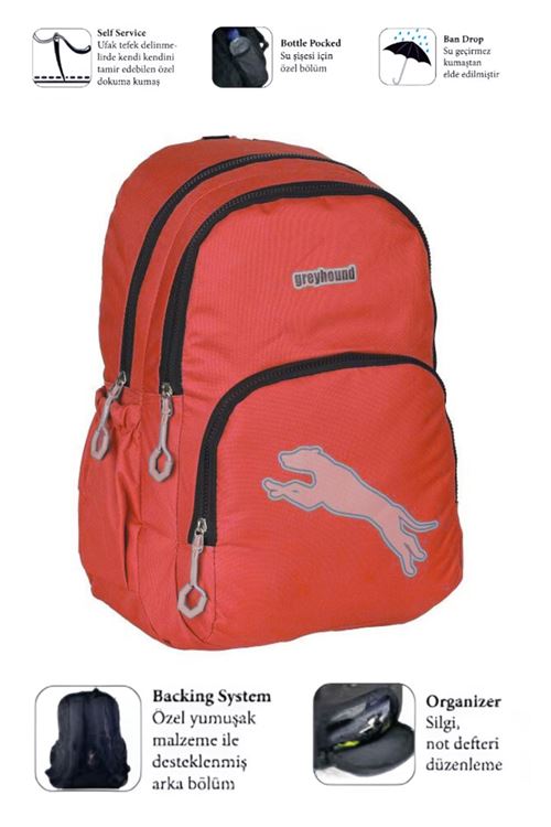 900 Ortopedik Çok Gözlü Okul & Günlük Sırt Çantası