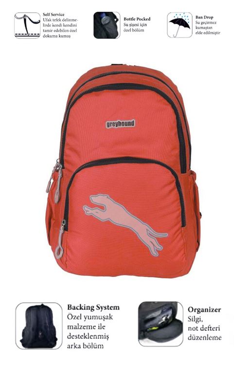 900 Ortopedik Çok Gözlü Okul & Günlük Sırt Çantası