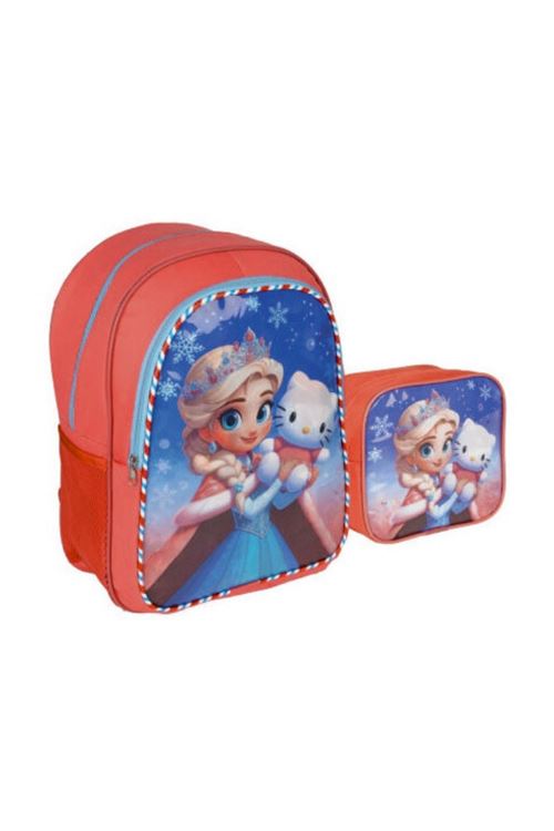 1308-09 2 Lİ SET BESLENMELİ ORTOPEDİK ANAOKULU KÜÇÜK YAŞ OKUL ÇANTASI