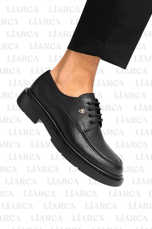 Ashford Siyah Hakiki Deri Klasik & Günlük Erkek Ayakkabı