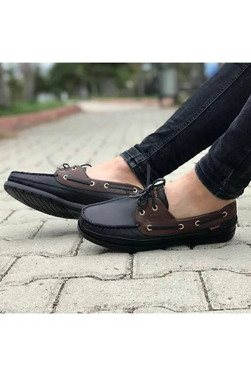 Tarzı Rahat , Deri Ayakkabı