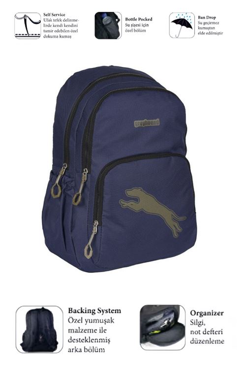 900 Ortopedik Çok Gözlü Okul & Günlük Sırt Çantası
