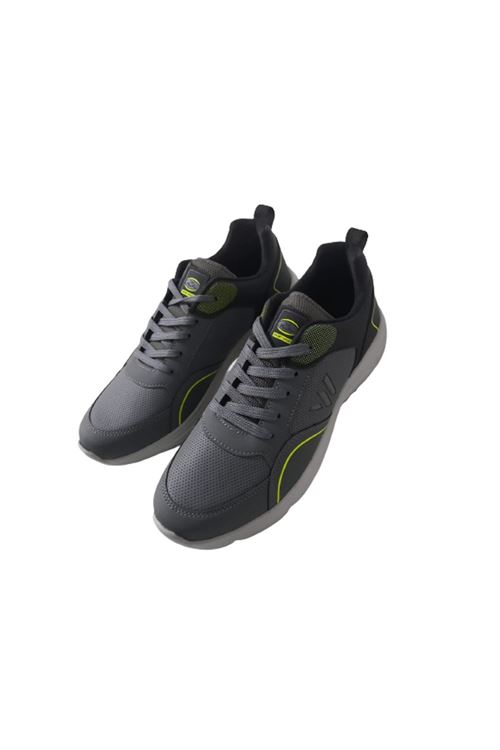 Mgp023-020 Erkek Siyah-füme Ultra Hafif Poli Taban Günlük Yürüyüş Spor Ayakkabı