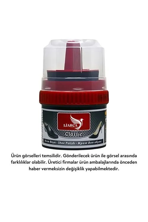 Kendiliğinden Parlayan Doğal Balmumu Esaslı Süngerli  Üst Kaliteli Ayakkabı Boyası