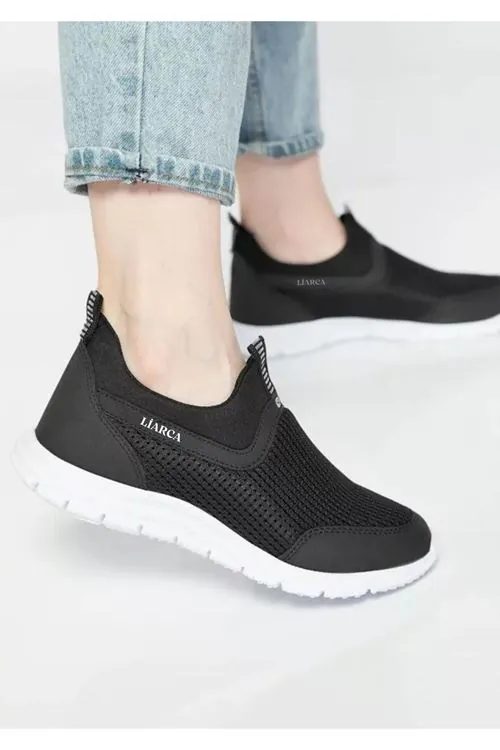 Kadın Erkek  Unisex Ortopedik Bağcıksız Nefes Alabilen Hafif Yürüyüş Sneaker Spor Ayakkabı 36 37 38 6038