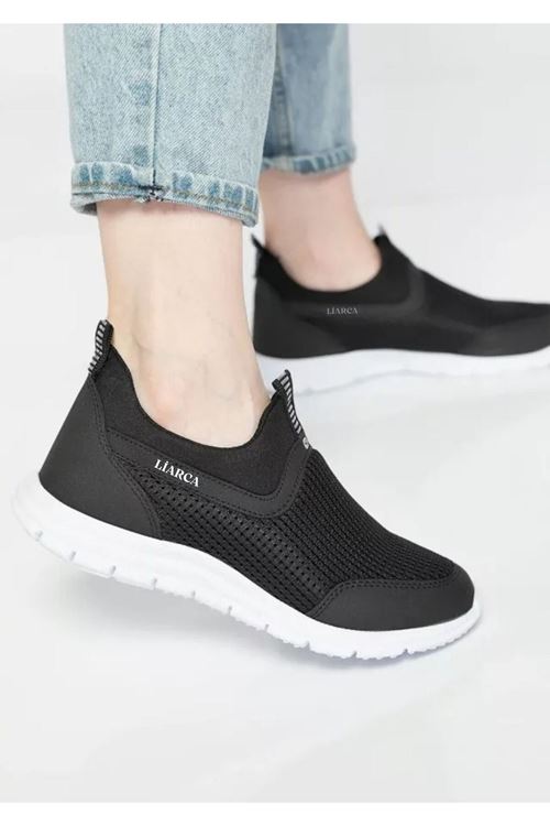 Kadın Erkek  Unisex Ortopedik Bağcıksız Nefes Alabilen Hafif Yürüyüş Sneaker Spor Ayakkabı 36 37 38