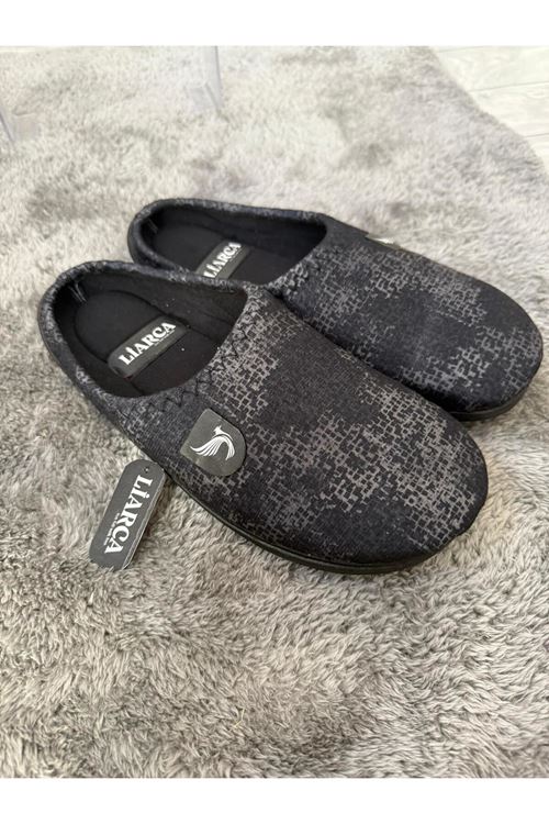 Gezer Erkek Terlik  Kışlık Halı Terlik Ev Terliği Çeyiz Bohça  Karışık Renk Misafir Terliği