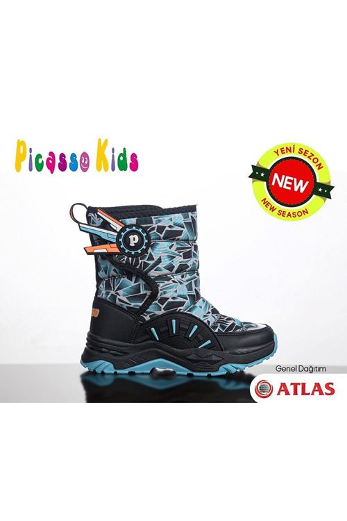 Çocuk Karbot Içi Yünlü Kız Erkek Bot