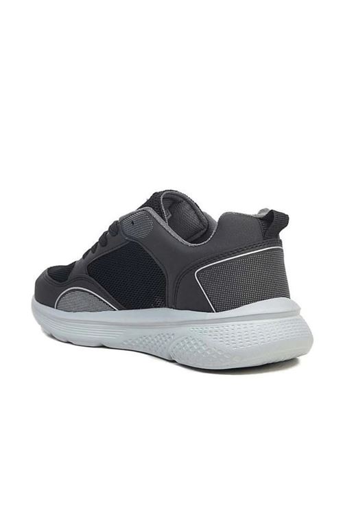 Büyük Beden Ortopedik Rahat Taban Bağcıklı Triko File Yazlık Spor 45 46 47 Numara Ayakkabı Sneaker