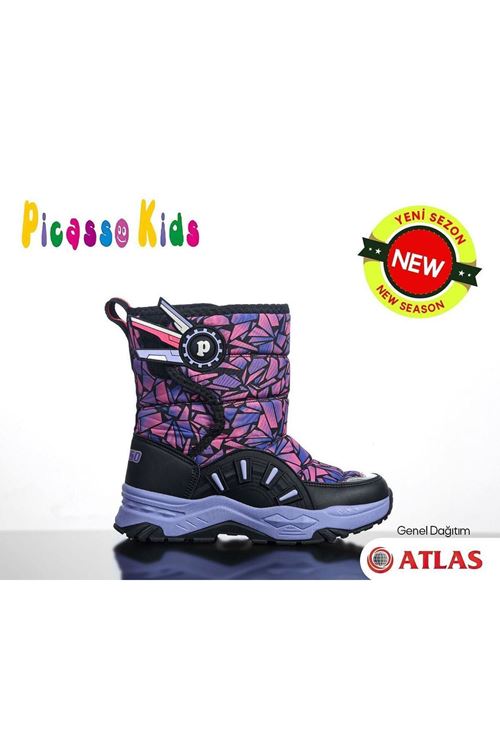 Çocuk Karbot Içi Yünlü Kız Erkek Bot