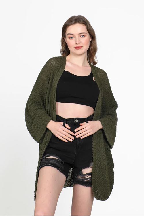 Yarasa Kol Mevsimlik Hırka