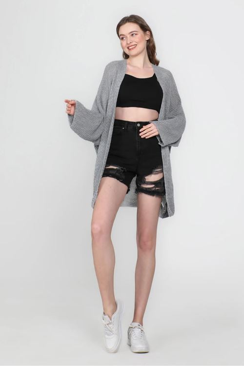 Yarasa Kol Mevsimlik Hırka