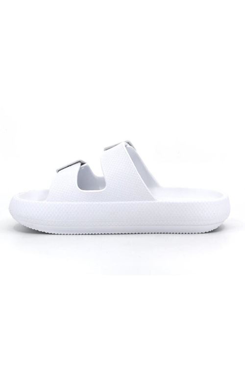 Plaj Havuz Bahçe Deniz Yazlık Yumuşak Kalın Tabanlı Çift Bant Unisex Günlük Terlik