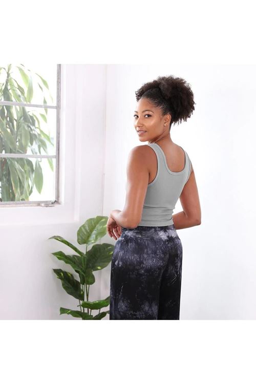 Premium Kalite Pamuk Crop Bluz