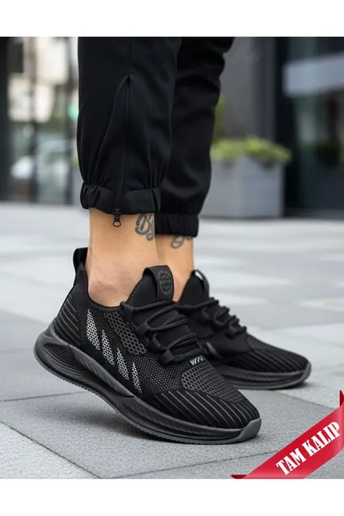 Rahat Tabanlı Şık Tasarım Ortopedik Büyük Numara Sneaker Spor Ayakkabı Hafif ve Su Geçirmez