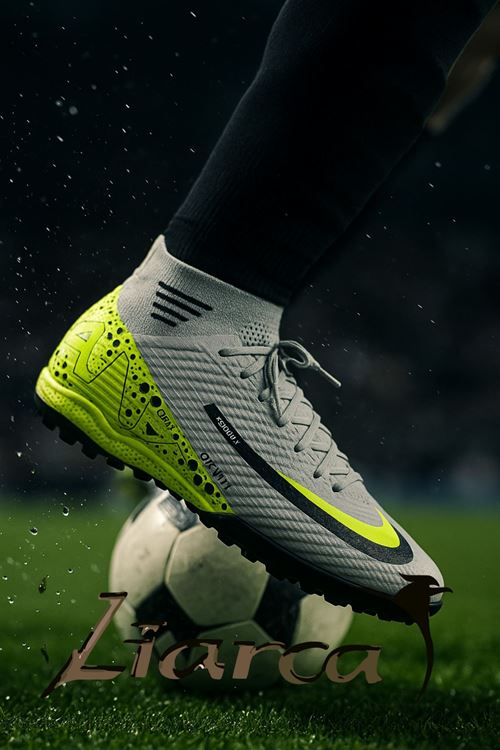 Strike Futbol Ayakkabısı Halısaha Çim Saha Çoraplı Çocuk Krampon Yetişkin