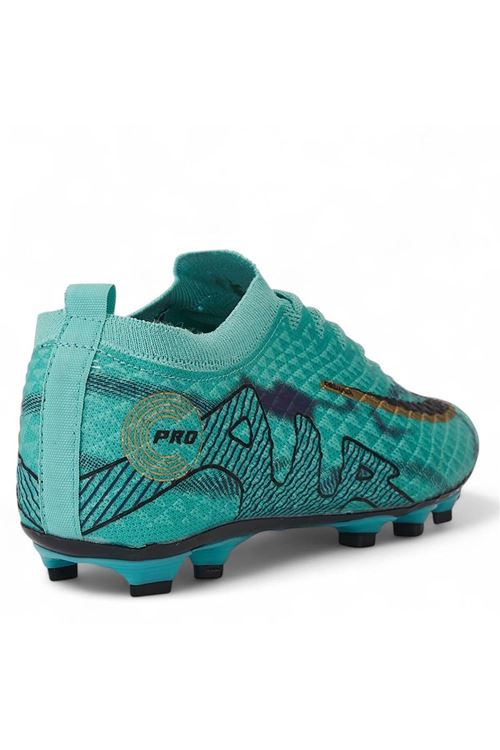 Pro-X Profesyonel Futbol Ayakkabısı Halısaha Çim Saha Çoraplı Çocuk Krampon Yetişkin