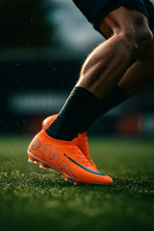 Pro-X Profesyonel Futbol Ayakkabısı Halısaha Çim Saha Çoraplı Çocuk Krampon Yetişkin