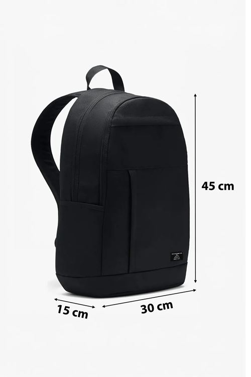 Unisex 4 Bölmeli Kalemlikli Siyah Su Itici Kumaş Özellikli Okul Sırt Çantası