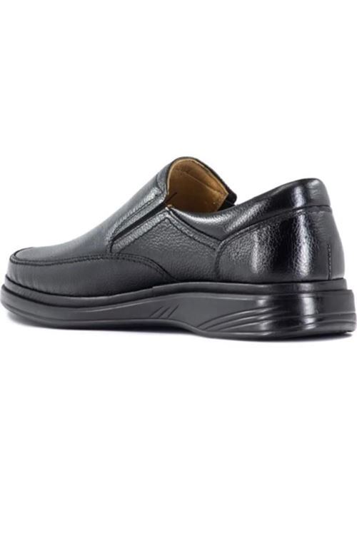 ComfortPro Erkek Hakiki Deri Ortopedik Günlük Ayakkabı – Bağcıksız, Premium Konforlu İç Deri