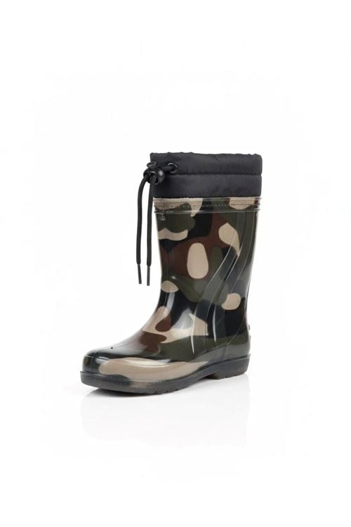 Premium Su Geçirmez Yün Astarlı Yağmur ve Kar Çizmesi Kaymaz Taban