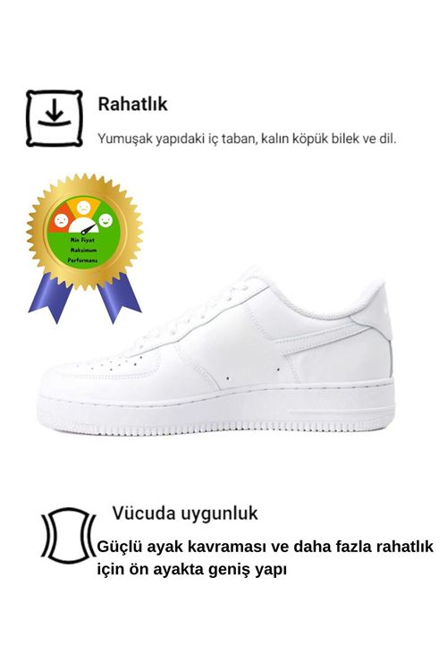 Trend Süper Rahat 4 Mevsim Unisex Günlük Yürüyüş Spor Ayakkabı Sneaker