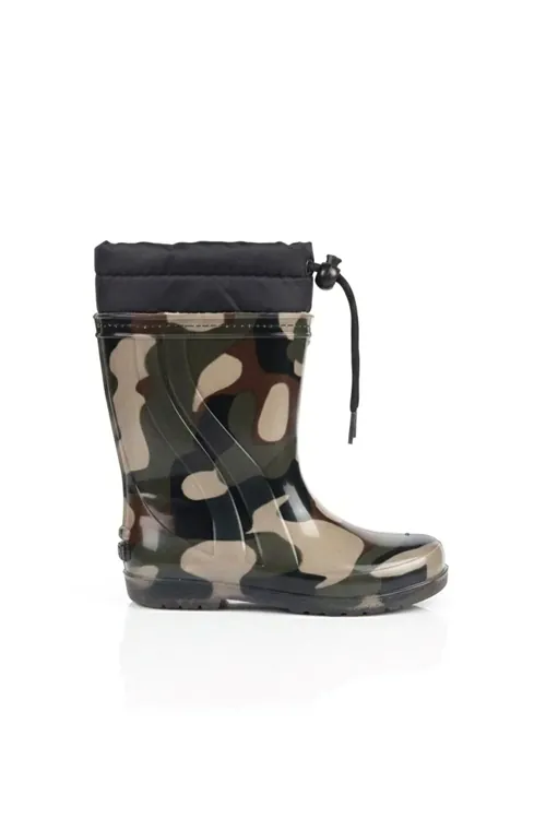Raining Su Geçirmez Kamuflaj Yağmur Çizmesi – Kaymaz Taban Outdoor Bot