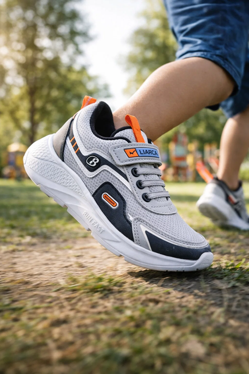 Unisex Kız Çocuk Erkek Çocuk Yazlık Spor Ayakkabı – Konforlu, Dayanıklı, Cırt Bantlı
