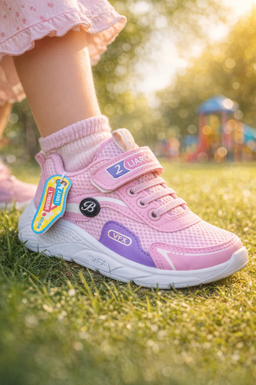 Unisex Kız Çocuk Erkek Çocuk Yazlık Spor Ayakkabı – Konforlu, Dayanıklı, Cırt Bantlı