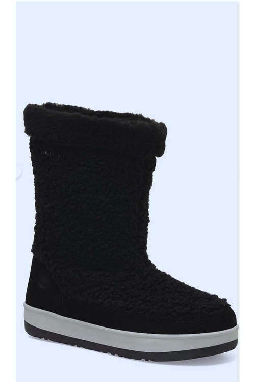 Aurora Siyah Kadın Kar Botu – Su Geçirmez, Kürklü, Kaymaz Tabanlı Kışlık Çizme (1 Beden Büyük Önerilir)