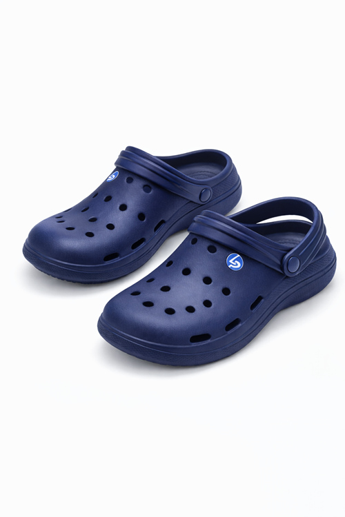 Lacivert Plaj Bahçe Günlük Çeyiz Rahat Kaymaz Taban Ortopedik Kadın Erkek Unisex Kapalı Terlik