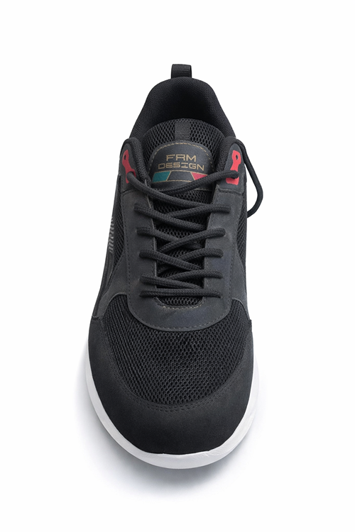 FAM Sport Siyah Erkek Spor Ayakkabı – Hafif & Nefes Alabilir Günlük Sneaker