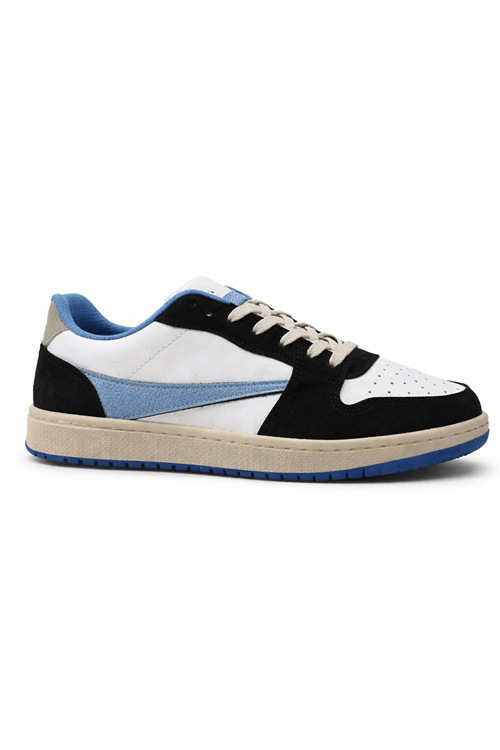 AEROFLEX EasyFit Sneaker – Günlük Spor Mavi Ayakkabı, Kolay Giyilebilir Tasarım, Hafif ve Konforlu Cırtlı